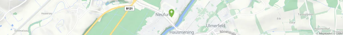 Map representation of the location for Apotheke Zur Hofmühle in 3363 Neufurth